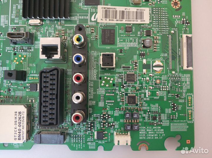 Main BN41-01958B BN94-08758P samsung UE46F5500AK