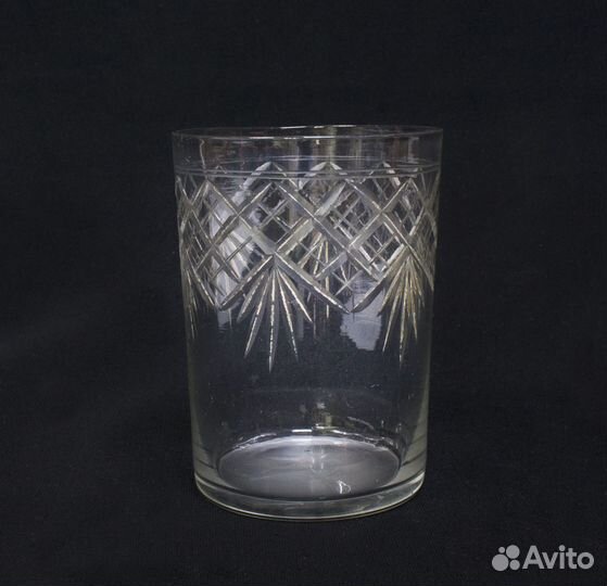 Стакан Мальцовский, стекло, высота 9 см (3)