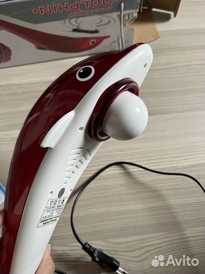 Массажер Дельфин с насадками