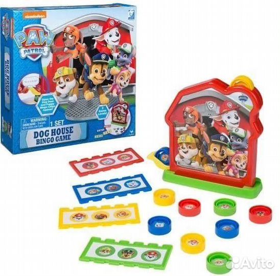 Щенячий патруль Настольная игра Бинго