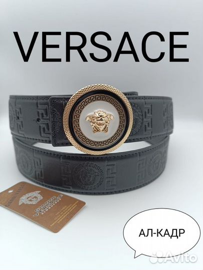 Ремень мужской Versace натуральная кожа