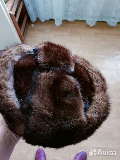 Шапка норковая