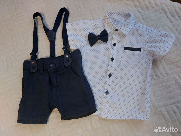 Комплект Шорты+рубашка