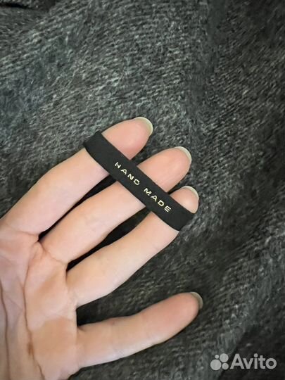 Пальто шерстяное длинное 42