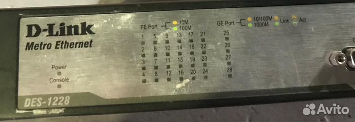 Коммутатор D-Link DES-1228