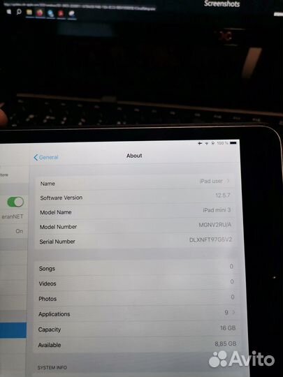 iPad mini 3 16GB wifi