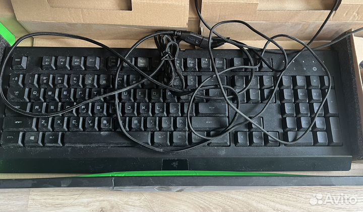 Клавиатура и мышь игровые Razer cynoza pro bundle