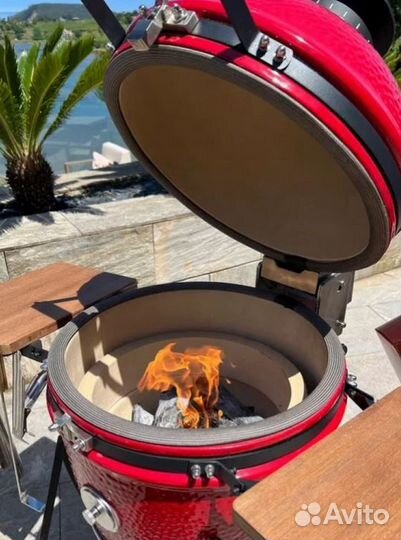 Керамический угольный гриль Fornetto