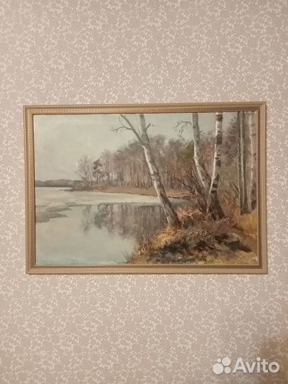 Картина маслом на холсте пейзаж