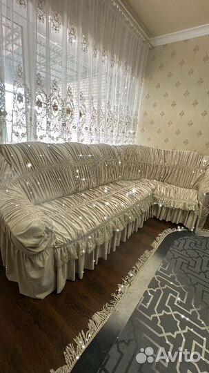 Чехлы на диваны и кресло