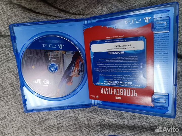 Диски на ps4 человек паук