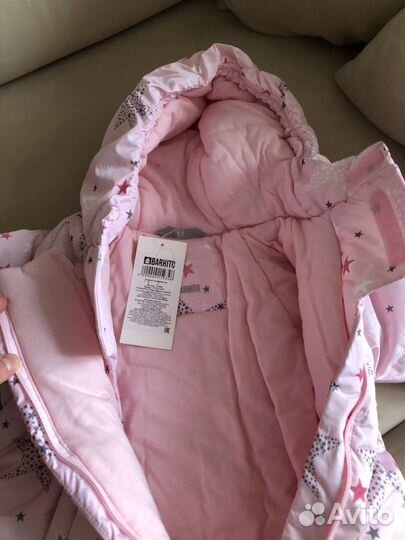Новый конверт демисезонный для девочки с бирками