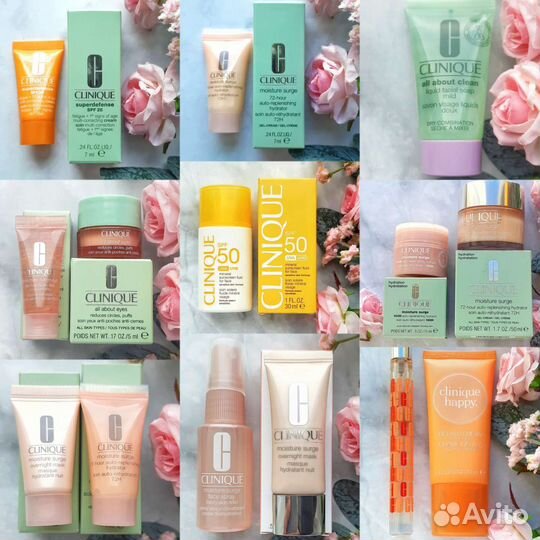 Clarins, Vichy, Clinique, La Roche-Posay