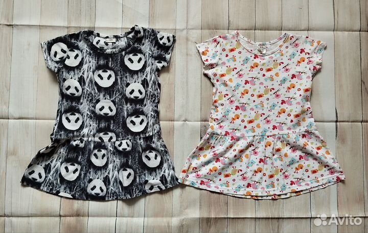 Платья пакетом для девочки 86 92
