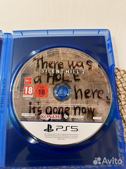 Silent hill 2 remake ps 5 диск
