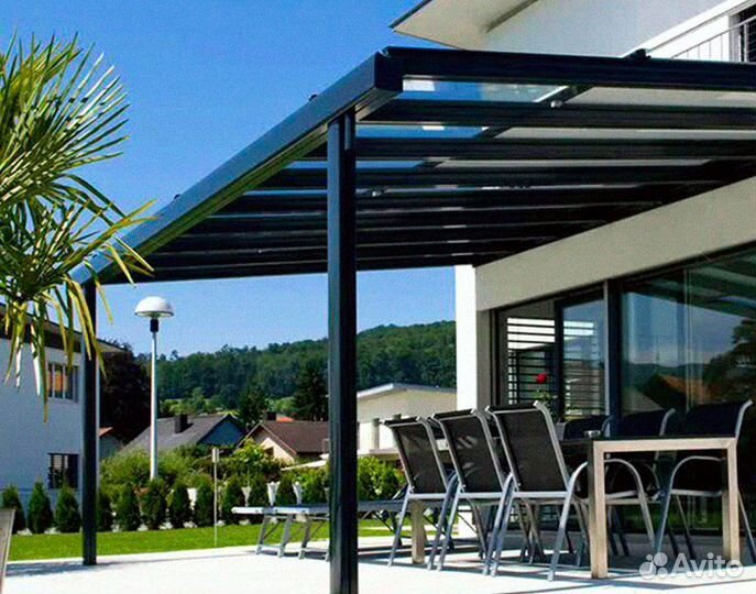 Навесы для авто под ключ