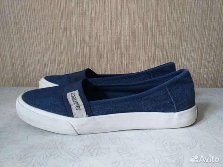 Слипоны женские, р. 38