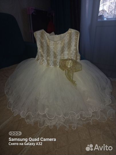 Платье для девочки 74