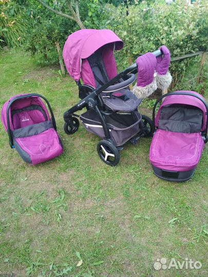 Коляска 3 в 1 mimmi Kids