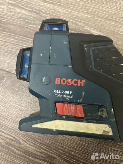 Лазерный уровень bosch GLL 2-80P