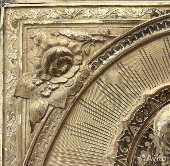 Икона Николай Чудотворец в Очень Красивом Окладе