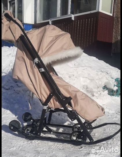 Коляска санки