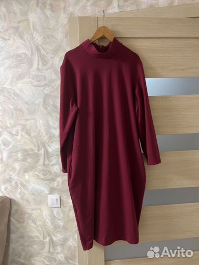 Платье женское теплое 54/56