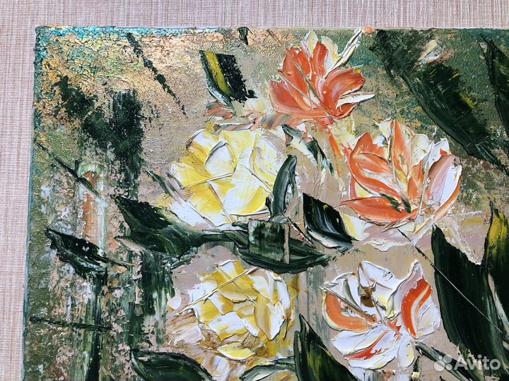 Картина маслом на холсте абстракция