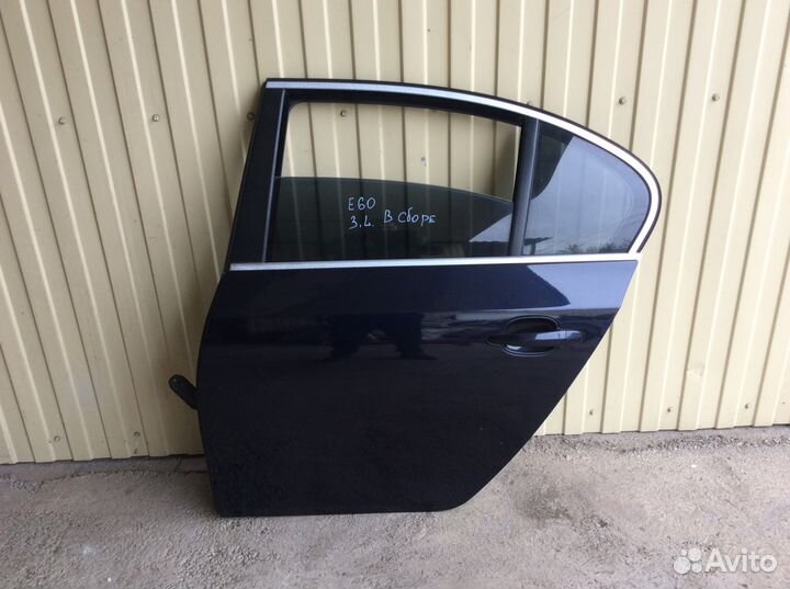 Дверь задняя левая в сборе на BMW E60 03-10 г в