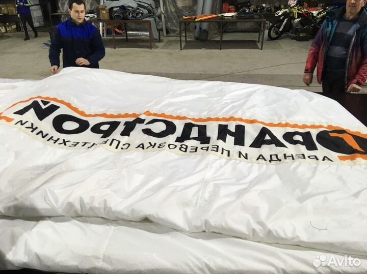 Пневмокаркасная палатка. Надувной ангар