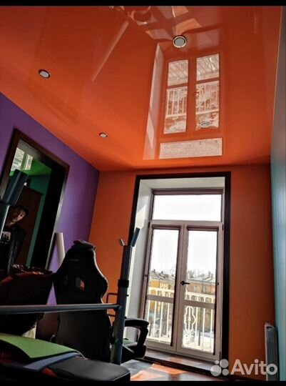 Натяжные потолки