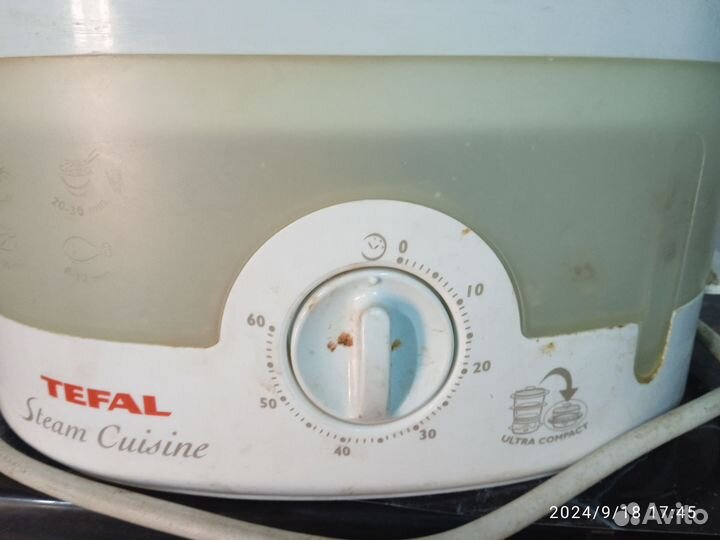 Пароварка tefal