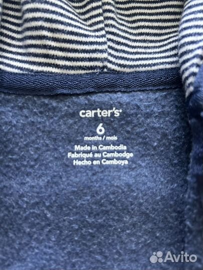 Комбинезон Carter's флисовый поддева