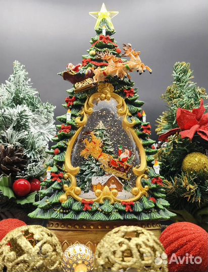 Фонарь музыкальный новогодний Елка