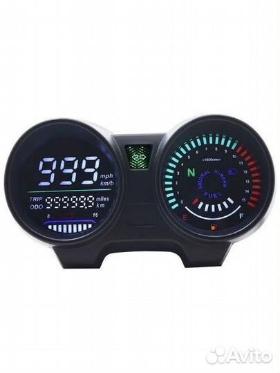 Электронный понель приборов для мопедов