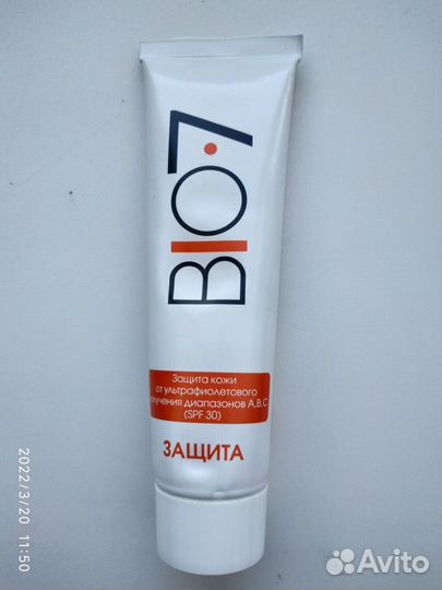Крем для защиты от ультрафиолетового излучения