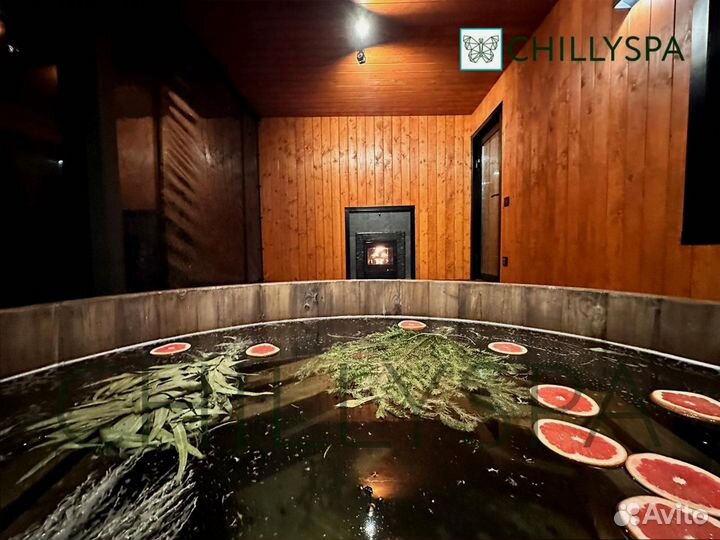 Баня в современном стиле с крыльцом с гарантией