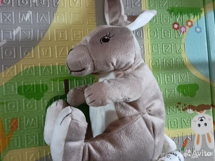 Мягкая игрушка заяц из IKEA gosig kanin