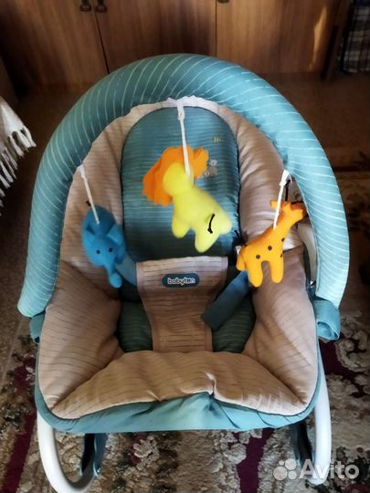 Шезлонг детский babyton