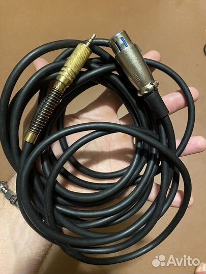 Кабель XLR (F) to Jack 3.5 mm (4.5 метра)