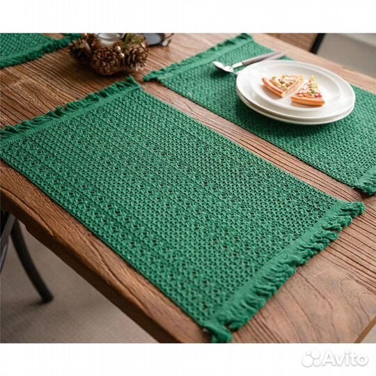 Салфетки нп стол хлопок вязка
