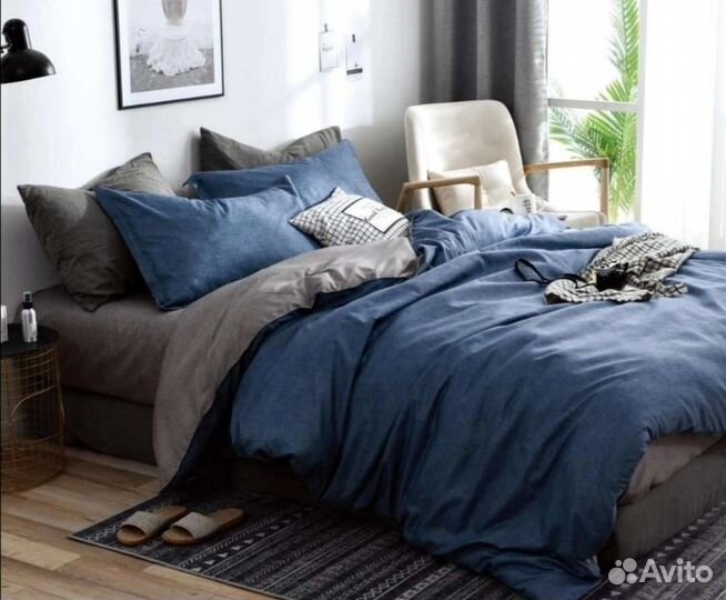 Белье постельное, плед, наволочки