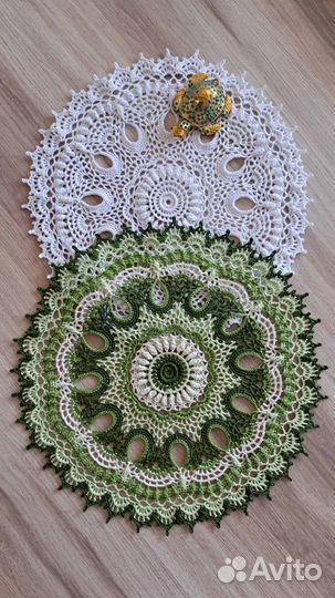 Салфетка вязаная крючком