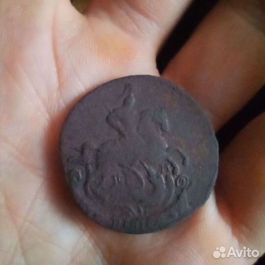 Монеты 2 копейки 1766 е. м, м. м