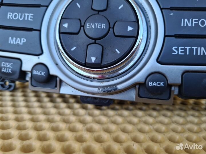 Панель управления магнитолой Infiniti Fx35 Fx37