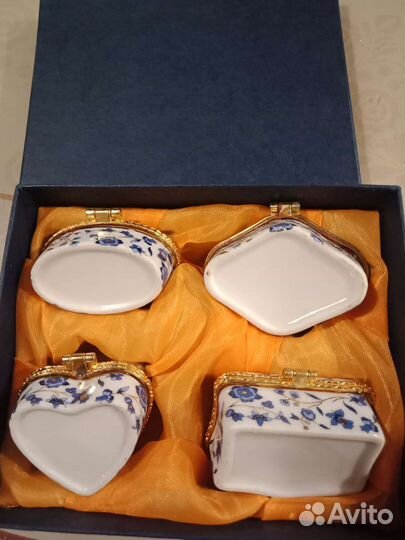 Фарфоровые шкатулки