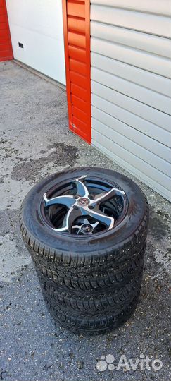 Колёса зимние R15-4x100,на Hyundai Solaris,Kia Rio