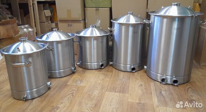 Куб кастрюля Luxe не LuxeStail/28/36/40/50/70/100