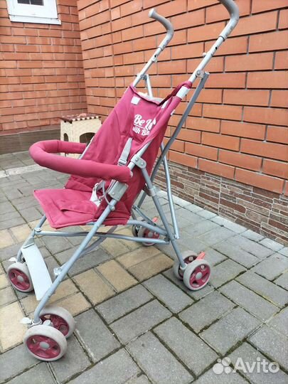 Прогулочная коляска трость бу