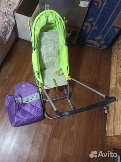 Детские санки складные Nika